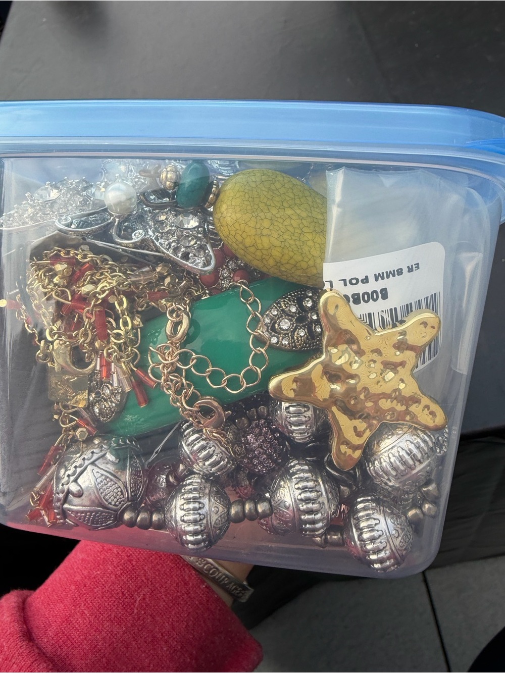 Silver and gold tone costume jewelry mix lot